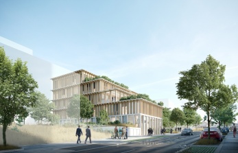 Le future siège social de Méduane Habitat