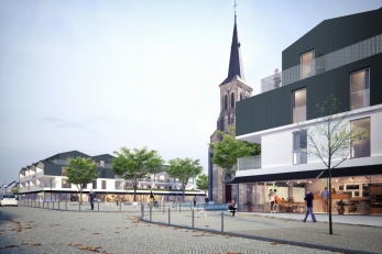 Le Parvis du Louvernay &agrave; Louvern&eacute;