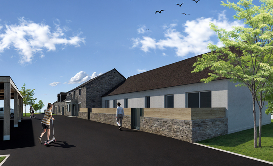 Ferme de la Rouzinière au Genest-St-Isle